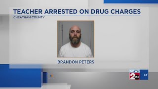 Cheatham County high school teacher arrested on drug charges