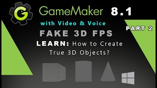 Game Maker 8.1: (Part2) How to Use True 3D Objects in you're game?