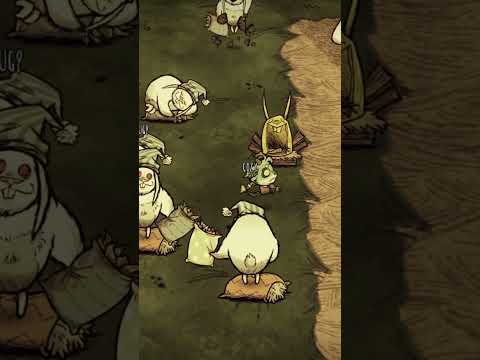 Как ДЮПАТЬ шерсть СЛИЗОВЦЫ Don't Starve Together #shorts #dst #дст #донтстарв #dontstarve #dstguide