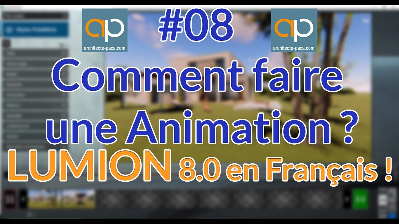 Comment faire une animation dans LUMION 8 ? Vidéo Tuto #08 - YouTube