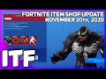 Fortnite Item Shop *NEW* VENOM SET! [November 20th, 2020] (Fortnite Battle Royale)