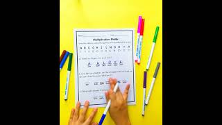Multiplication Riddle Worksheets  Facts 1–12 Math Practice Fun Activities for 3rd &amp; 4th Grade