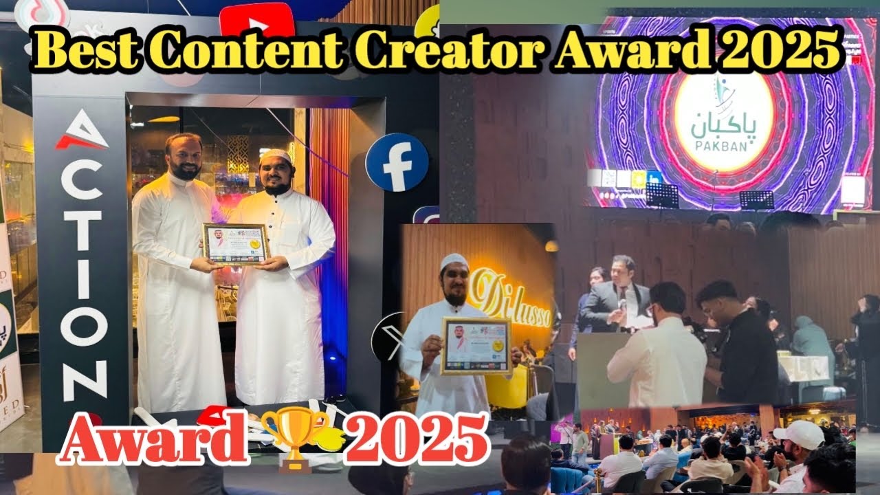 best content creator awards 2025