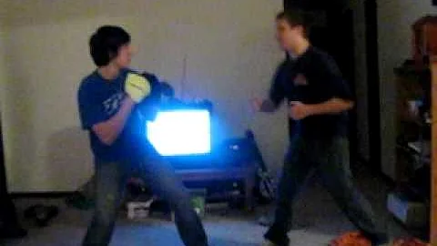 jake swint gets knocked out.AVI