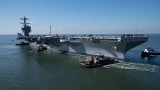 Future Uss John F. Kennedy Cvn-79 Begins First Sea Trials, Paving The Way For 2027 Delivery