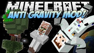 Minecraft | ANTI GRAVITY MOD! (Create your own PLANETS!) | Mod Showcase