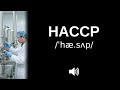 How to pronounce HACCP (CORRECTLY!)