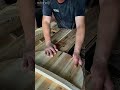 丸い木蓋を台鋸で切り出す職人技🪵 Circular Wood Lid #Satisfying
