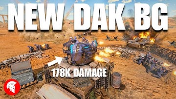 The NEW Afrikakorps Battlegroup is INSANE! - 4vs4 - Afrikakorps - Company of Heroes 3