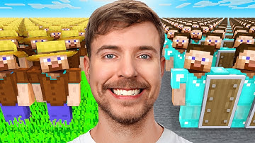 1000 Players Simulate Civilization!