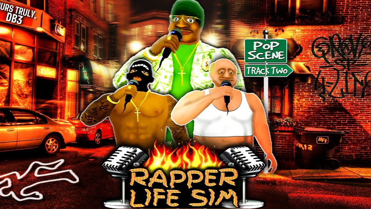 Making Hits as a Millionaire in a Rapper Life Simulator!