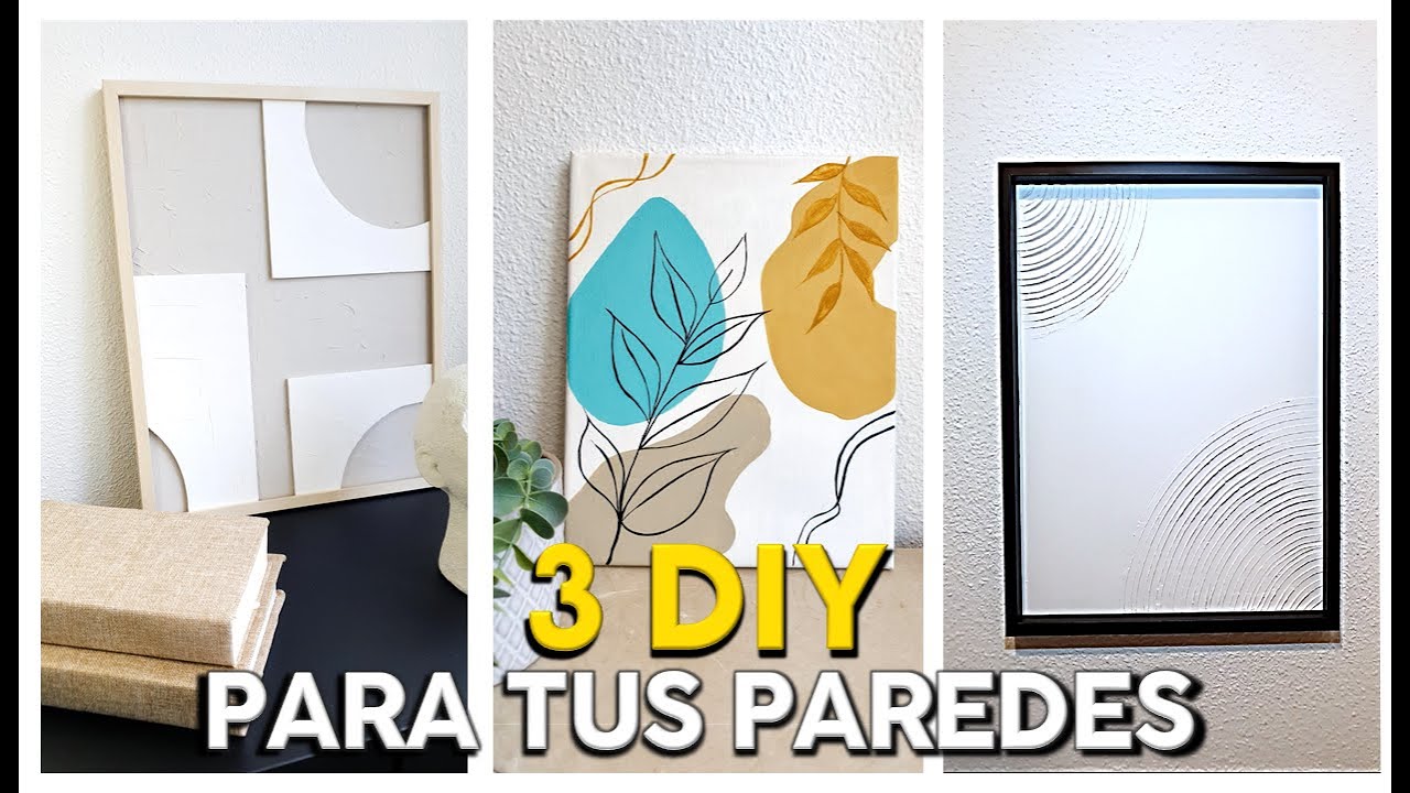 Como hacer cuadros decorativos