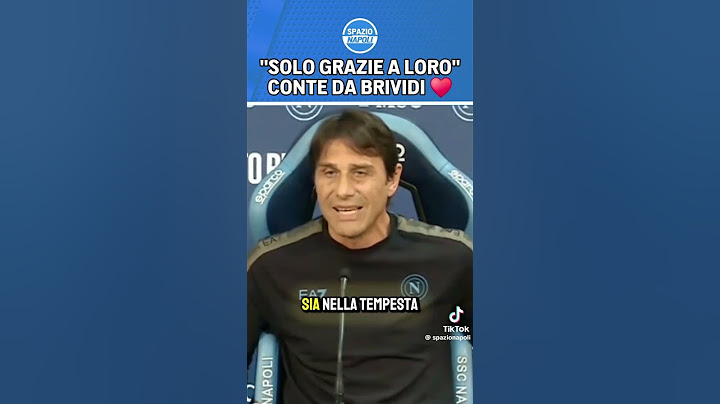 Conte in conferenza per Lazio-Napoli: il merito è solo dei giocatori. Conte, il merito è anche tuo!