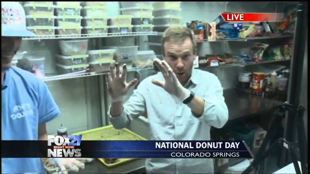 Making donuts with Chin at Amy's Donuts