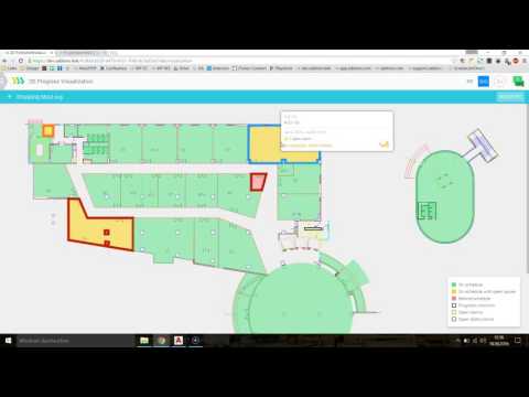 Construction Progress Visualisation using Sablono and Autodesk AutoCAD (.dwg)