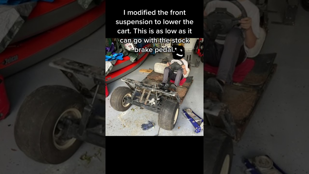 Golf cart Electric to gas conversion. YouTube