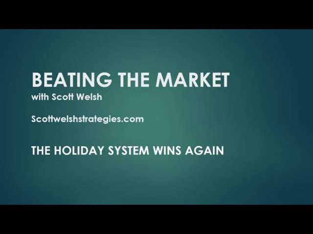 The Holiday System Wins Again (+$6.5k on 1 Contract)