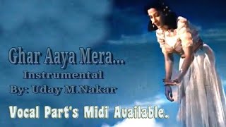 Vignette de la vidéo "GHAR AAYA MERA PARDESI(INSTRUMENTAL) BY: UDAY M.NAKAR"