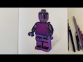 How to draw lego figure tutorial  introducing the new artcoaster sketchbook