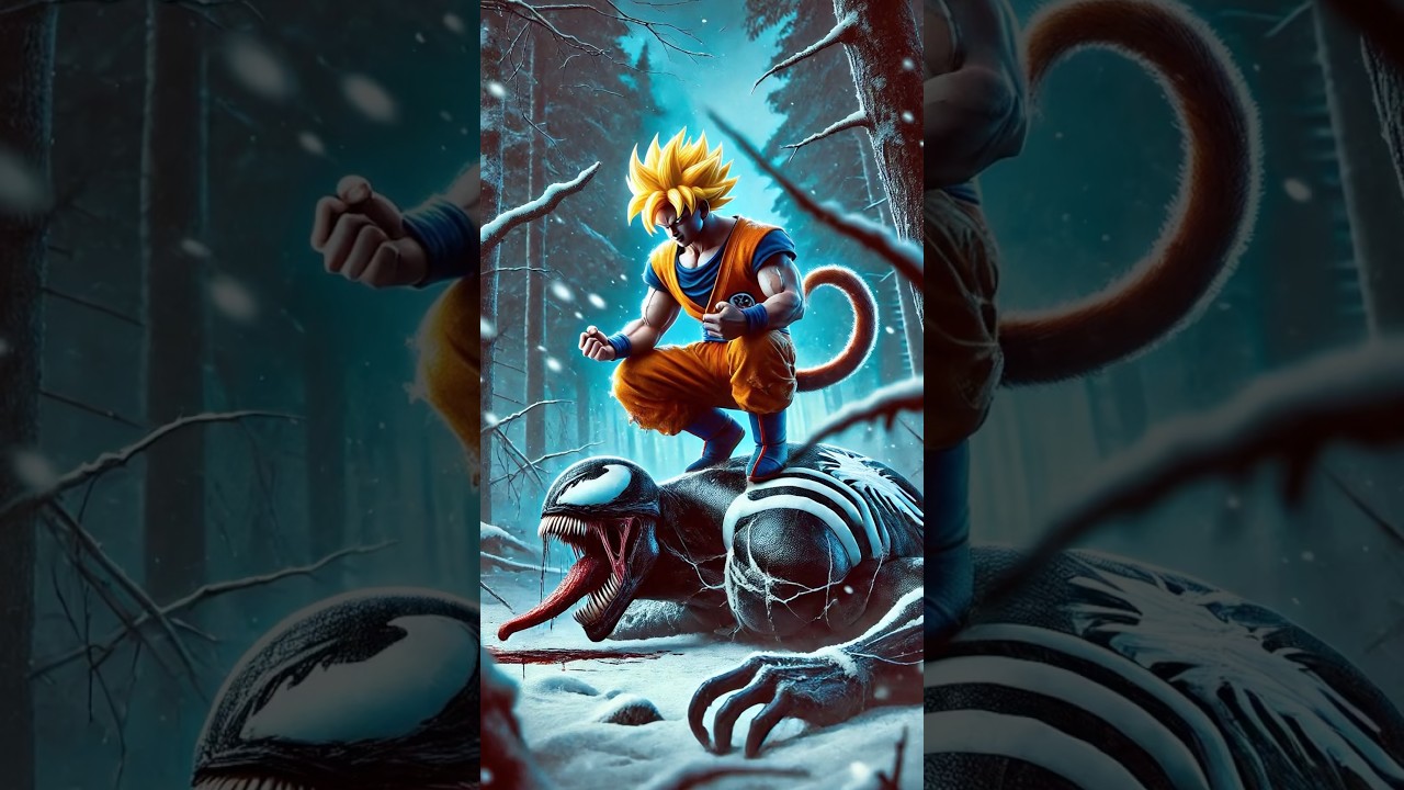 Goku Vs Spider-Man Vs Venom Vs …