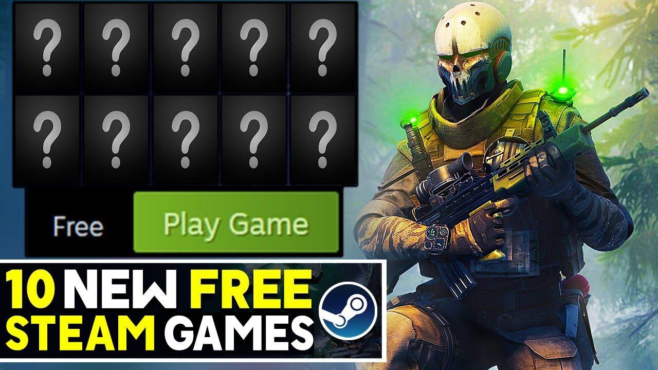10 NEW FREE STEAM GAMES YOU CAN GET RIGHT NOW! - YouTube