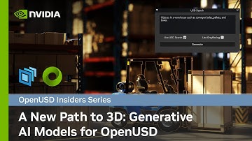 A New Path to 3D: Generative AI Models for OpenUSD