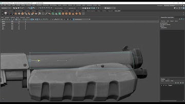 Stylized weapon modeling in Maya 2019 part: 02