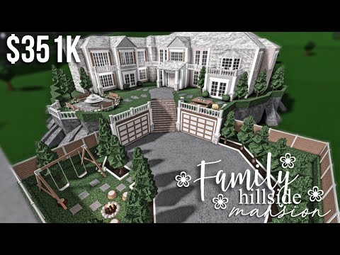 Family Hillside Mansion, Roblox Bloxburg