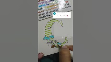 Requested Video 🏖️  Letter C Art in Holiday Theme #youtubeshorts #hoilday #doodleart #youtubeshorts