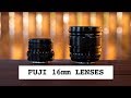 Fuji 16mm 1.4 vs 16mm 2.8, Detailed comparison