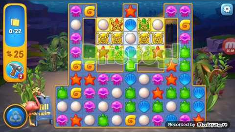 Fishdom deep dive level 83.