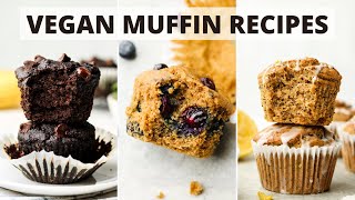 *Favourite* Vegan Muffin Recipes (Easy & Healthy)