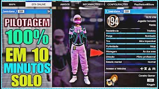 ?PILOTAGEM 100% EM 10 MINUTOS?TOTALMENTE SOLO?LINK NA DESCRIÇÃO?