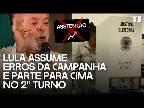 🔥Lula takes responsibility for the absence of 33 million voters in the first round and sets out t...
