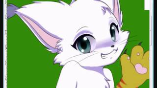 Gatomon speedpaint