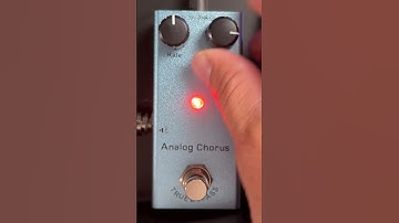 Discover the Beauty of Analog Chorus Pedals #guitar #chorus #effects