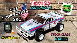 Tamiya Lancia Rally & Poor Boys RC SRC Race 2 #2026pbsrc