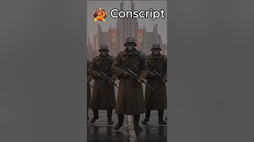 CONSCRIPT SOVIET Red Alert 2 Soviet unit 🪖 #shorts #gaming #gaming #redalert #ra2