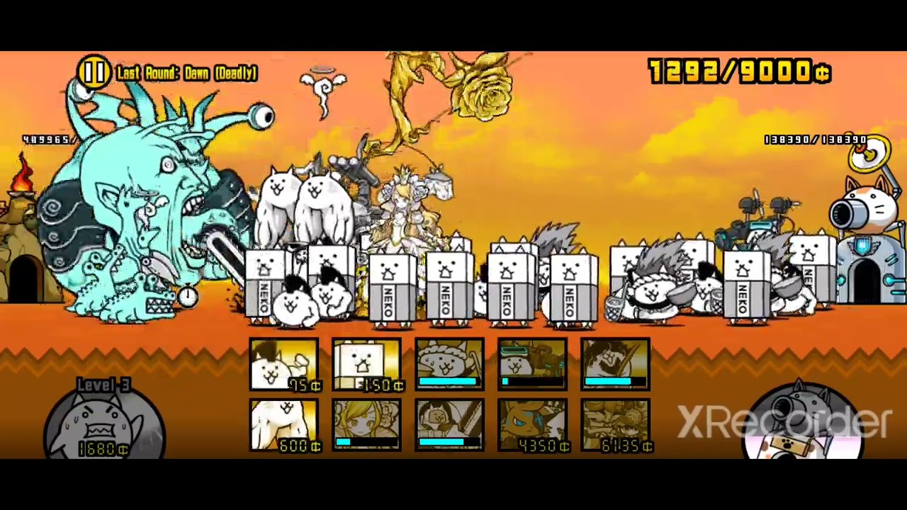 The proving grounds last round dawn (deadly) The Battle Cats! YouTube