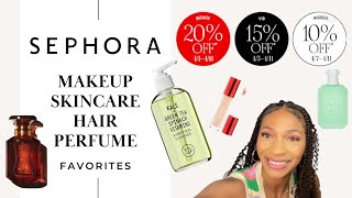 SEPHORA FAVORITES SHOPPING GUIDE / VIB SALE RECOMMENDATIONS / SKINCARE, MAKEUP, PERFUME, HAIR