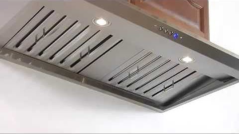 Windster - RA-34L Series Under Cabinet Range Hood