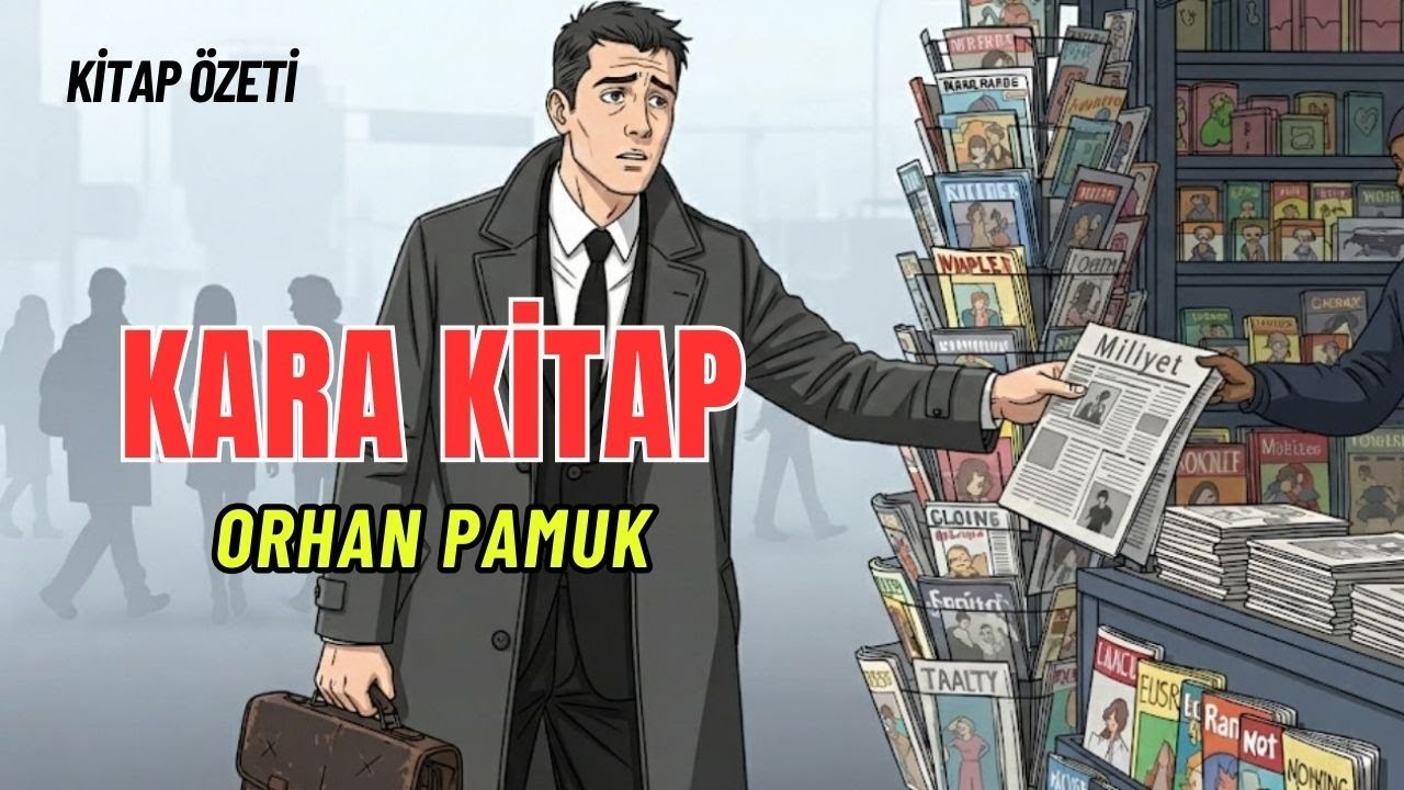 📚Kara Kitap I Orhan Pamuk I Hiç Okumayanlar ve Öğrenciler İçin I🎙️Kitap Özeti