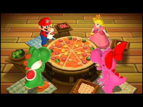 Mario Party 9 - Toad Road - Mario vs Peach vs Yoshi vs Birdo