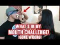 WHAT&#39;S IN MY MOUTH CHALLENGE! (FUNNY)