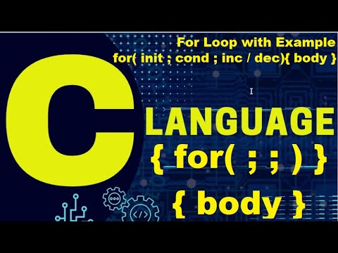 For Loop in C | Syntax with Example #forloop #cbasicprogram #clanguage ...