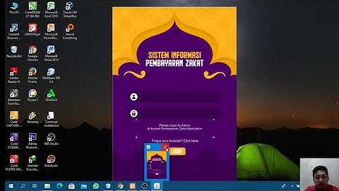 Program sistem zakat fitrah II JAVA