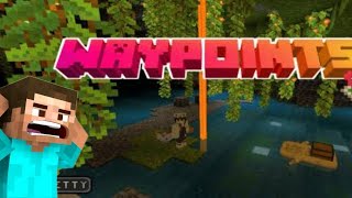 Minecraft pocket edition waypoints mod 1.19.21 mcpe screenshot 2