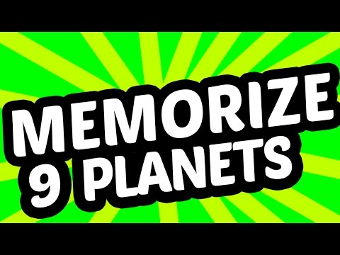 Cara menghafal Sembilan Planet