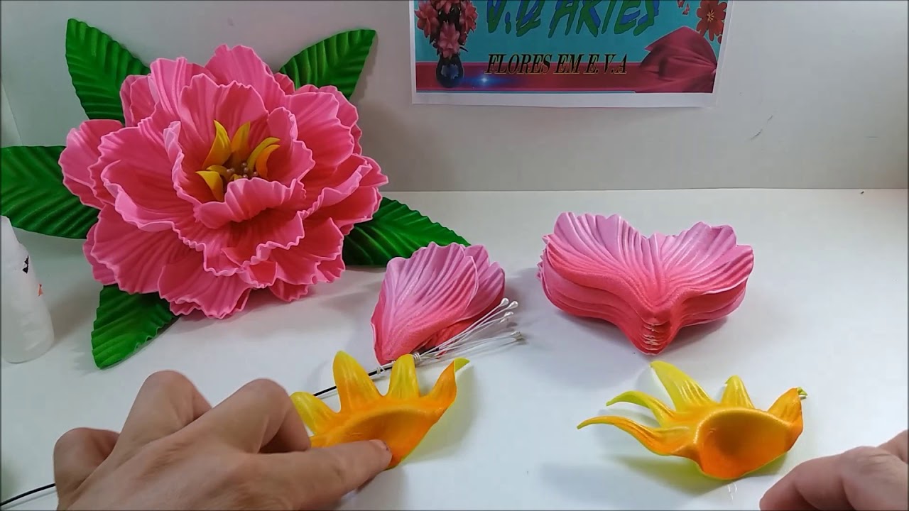 Papoula Portuguesa em E.V.A