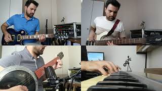 Kerimoğlu Zeybeği Rock (Perdesiz Gitar + Cümbüş) Cover